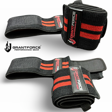  Hustle Lifting Straps Gym Wrist Wraps - The Best 24 Cotton  Wrist Straps for Weightlifting to Support Grip and Lift Heavier - Ultimate  Workout Deadlift Straps for Weight Lifting Men